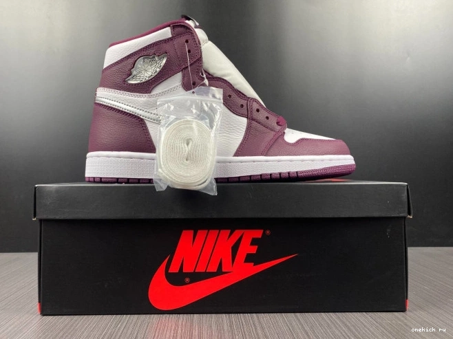 Chep Onekick High 1 Jordan Bordeaux Air 555088-611 OG 0725